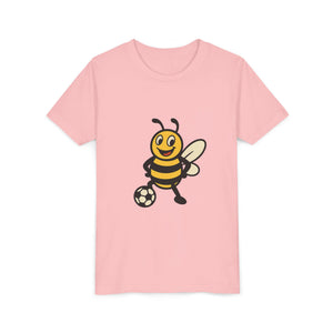 Soccer Bee Graphic Tee-Buzzworthy, LLC