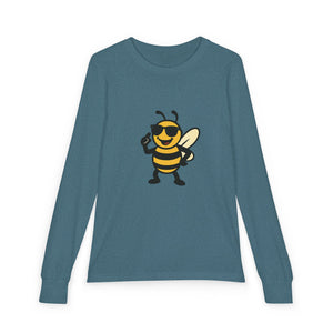 Cool Bee Youth Long Sleeve Tee-Buzzworthy, LLC