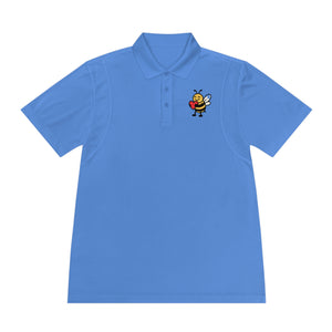 Lover Bee Men's Sport Polo Shirt-Buzzworthy, LLC