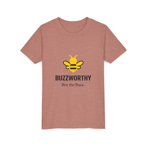 Youth "Buzzworthy" Bee Graphic Tee-Buzzworthy, LLC
