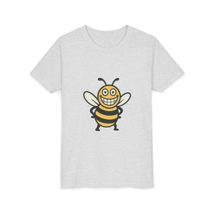 Happy Bee Graphic Tee-Buzzworthy, LLC