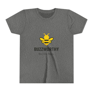Youth "Buzzworthy" Bee Graphic Tee-Buzzworthy, LLC