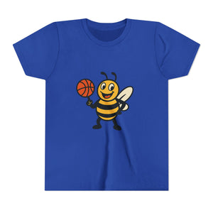 Basketball Bee Graphic Tee-Buzzworthy, LLC