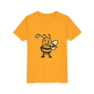Golf Bee Graphic Tee-Buzzworthy, LLC
