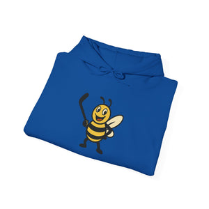 Hockey Bee Unisex Heavy Blend™ Hooded Sweatshirt-Buzzworthy, LLC
