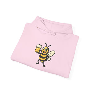 Cheers Bee Unisex Heavy Blend™ Hooded Sweatshirt-Buzzworthy, LLC