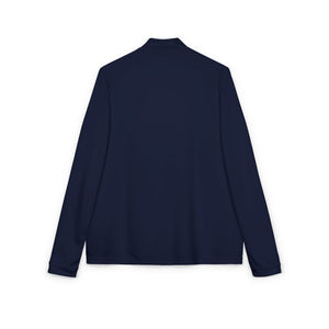 Basketball Bee Embroidered Adidas Quarter-Zip Pullover-Buzzworthy, LLC