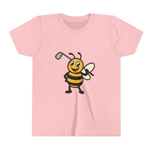 Golf Bee Graphic Tee-Buzzworthy, LLC