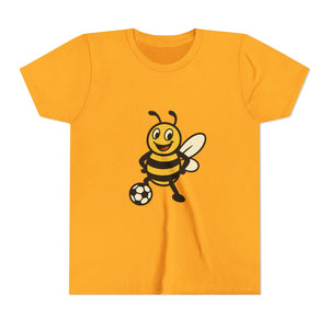Soccer Bee Graphic Tee-Buzzworthy, LLC