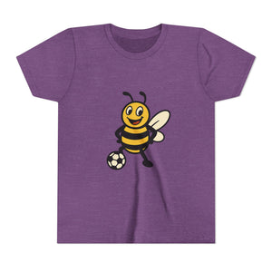 Soccer Bee Graphic Tee-Buzzworthy, LLC
