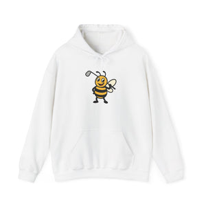 Golf Bee Unisex Heavy Blend™ Hooded Sweatshirt-Buzzworthy, LLC