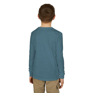 Basketball Bee Youth Long Sleeve Tee-Buzzworthy, LLC