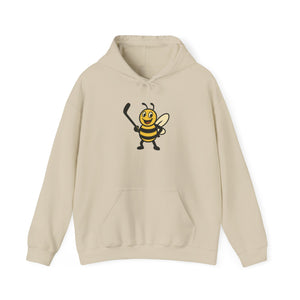 Hockey Bee Unisex Heavy Blend™ Hooded Sweatshirt-Buzzworthy, LLC