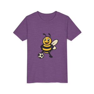 Soccer Bee Graphic Tee-Buzzworthy, LLC