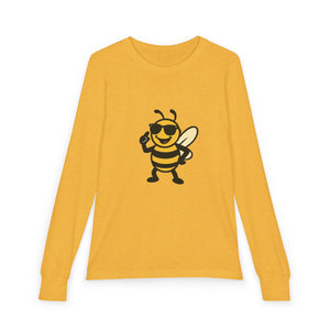 Cool Bee Youth Long Sleeve Tee-Buzzworthy, LLC