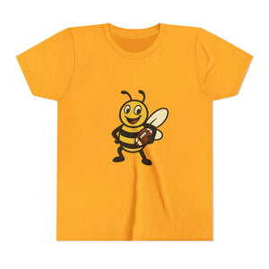 Football Bee Graphic Tee-Buzzworthy, LLC