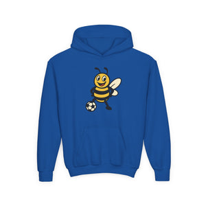 Soccer Bee Kids Sweatshirt-Buzzworthy, LLC