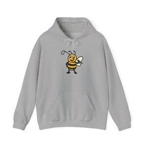 Golf Bee Unisex Heavy Blend™ Hooded Sweatshirt-Buzzworthy, LLC