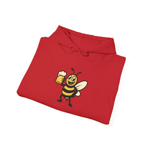 Cheers Bee Unisex Heavy Blend™ Hooded Sweatshirt-Buzzworthy, LLC