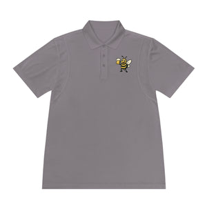 Men's Polo Shirt with Cheers Bee-Buzzworthy, LLC