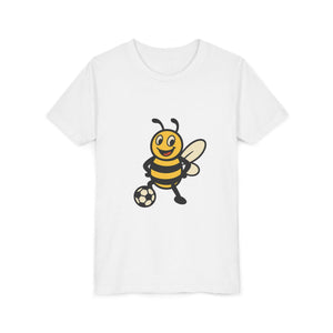 Soccer Bee Graphic Tee-Buzzworthy, LLC