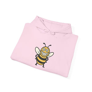Happy Bee Unisex Heavy Blend™ Hooded Sweatshirt-Buzzworthy, LLC