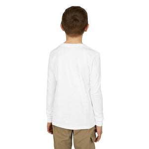 Football Bee Youth Long Sleeve Tee-Buzzworthy, LLC