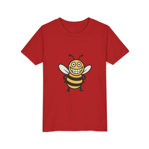 Happy Bee Graphic Tee-Buzzworthy, LLC