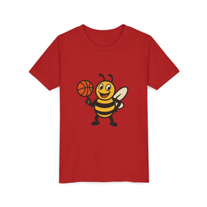 Basketball Bee Graphic Tee-Buzzworthy, LLC
