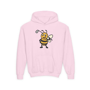 Golf Bee Kids Sweatshirt-Buzzworthy, LLC