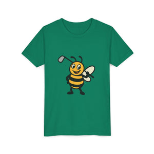 Golf Bee Graphic Tee-Buzzworthy, LLC