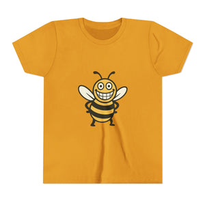 Happy Bee Graphic Tee-Buzzworthy, LLC