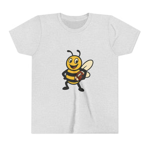 Football Bee Graphic Tee-Buzzworthy, LLC
