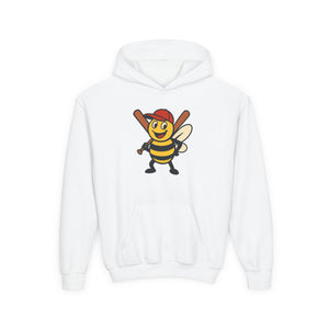 Baseball Bee Kids Sweatshirt-Buzzworthy, LLC
