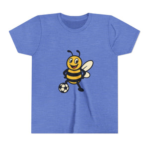 Soccer Bee Graphic Tee-Buzzworthy, LLC