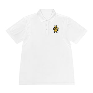 Men's Polo Shirt with Cool Bee-Buzzworthy, LLC