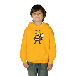Football Bee Kids Sweatshirt-Buzzworthy, LLC