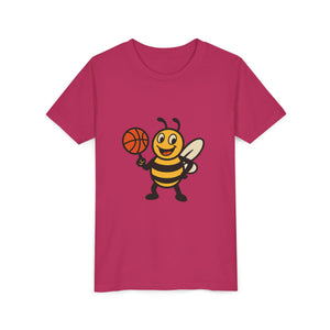 Basketball Bee Graphic Tee-Buzzworthy, LLC