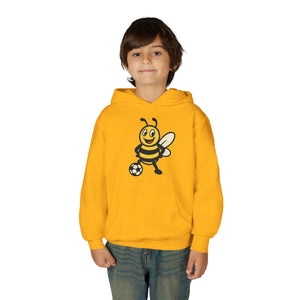 Soccer Bee Kids Sweatshirt-Buzzworthy, LLC