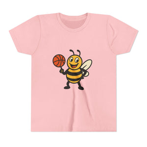 Basketball Bee Graphic Tee-Buzzworthy, LLC