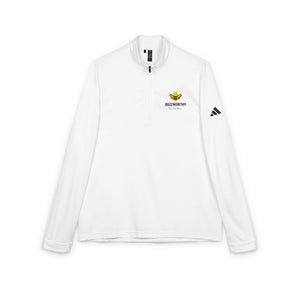 Buzzworthy Bee Embroidered Adidas Quarter-Zip Pullover-Buzzworthy, LLC
