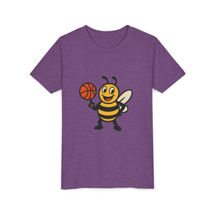 Basketball Bee Graphic Tee-Buzzworthy, LLC
