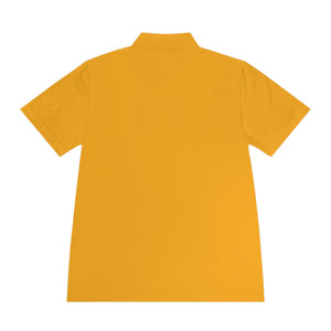 Cocktail Bee Men's Sport Polo Shirt-Buzzworthy, LLC