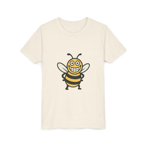 Happy Bee Graphic Tee-Buzzworthy, LLC