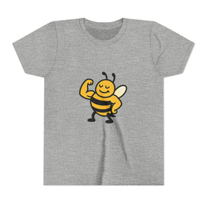 Tough Bee Graphic Tee-Buzzworthy, LLC