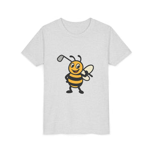 Golf Bee Graphic Tee-Buzzworthy, LLC