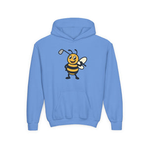 Golf Bee Kids Sweatshirt-Buzzworthy, LLC