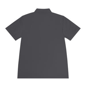 Cocktail Bee Men's Sport Polo Shirt-Buzzworthy, LLC