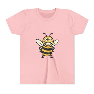 Happy Bee Graphic Tee-Buzzworthy, LLC