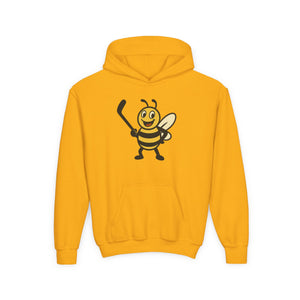 Hockey Bee Kids Sweatshirt-Buzzworthy, LLC